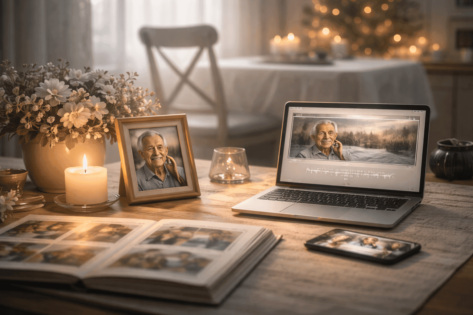 Aniversarios difíciles: cómo usar la tecnología para recordar con amor