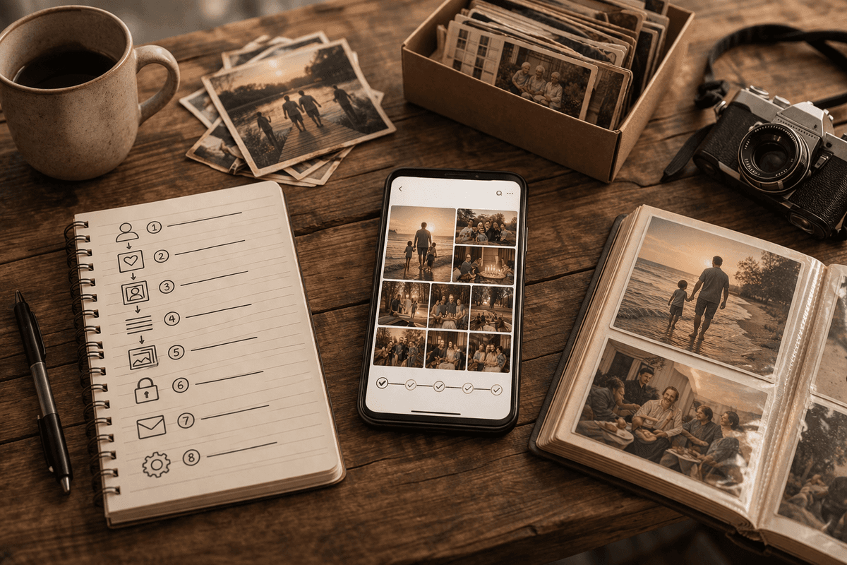 Cómo crear tu primer memorial digital paso a paso